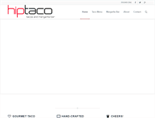 Tablet Screenshot of hiptacocatering.com